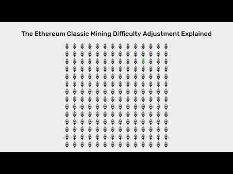 The Ethereum Classic Mining Difficulty Adjustment Explained
